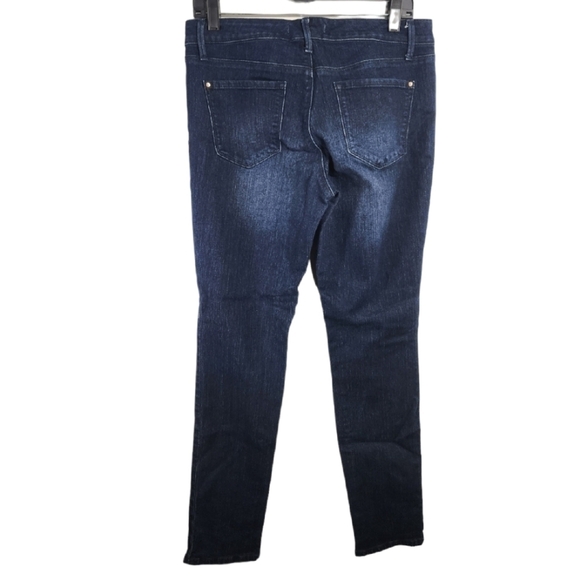 Kardashian Premium Denim Dark Blue Jeans Size 8 - Picture 2 of 11